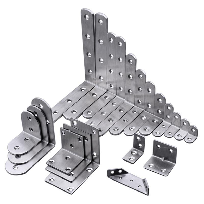 Stainless Steel Corner Bracket Hardware Thickened Square Corner Code 90-degree Right Angle L-shaped Fixed Bracket Connector
Stainless Steel Corner Bracket Hardware Thickened Square Corner Code 90-degree Right Angle L-shaped Fixed Bracket Connector