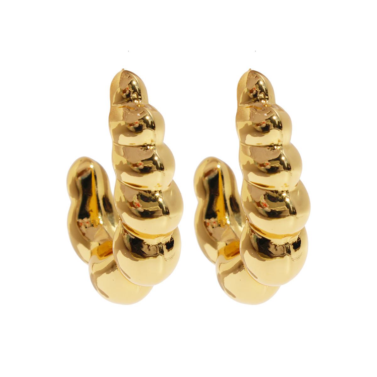 Французская атмосфера ленивого ветра, высококачественные серьги-круассаны, женские легкие роскошные медные полые серьги-гвоздики из настоящего золота 177
Французская атмосфера ленивого ветра, высококачественные серьги-круассаны, женские легкие роскошные медные полые серьги-гвоздики из настоящего золота 177