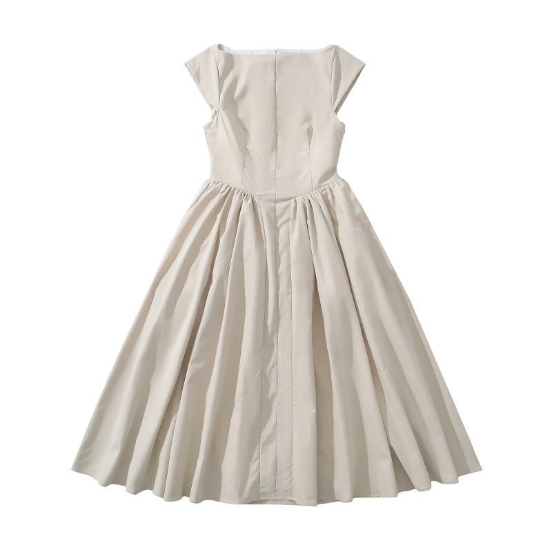 European & American 2025 Summer Women s Strapless French-Style Mesh Dress L абрикосовий
European & American 2025 Summer Women s Strapless French-Style Mesh Dress L абрикосовий