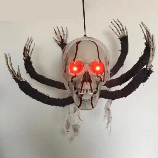 Halloween Ornament Realistic Looking Eco-friendly Wide Application Six Claws Design Horror Increase Atmosphere Plastic
Halloween Ornament Realistic Looking Eco-friendly Wide Application Six Claws Design Horror Increase Atmosphere Plastic