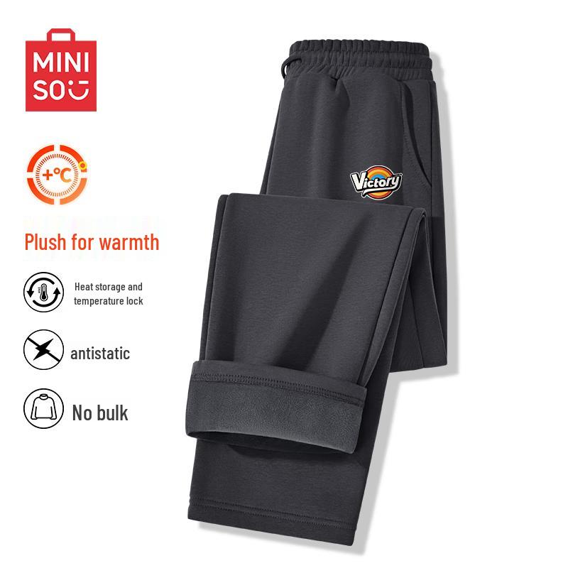 MINISO Men s Winter Heavyweight Fleece-Lined Casual Pants 2XL
MINISO Men s Winter Heavyweight Fleece-Lined Casual Pants 2XL