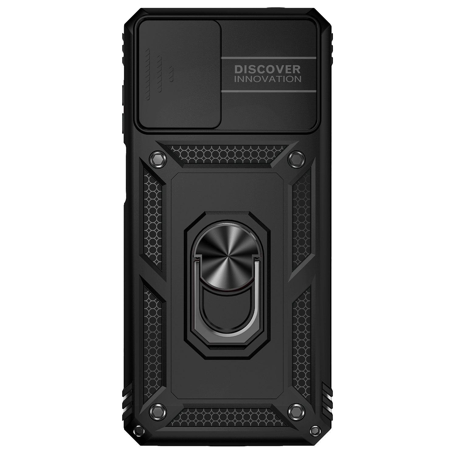 For Motorola Moto G22 Slide Camera Protector PC+TPU Hybrid Case Phone Drop-proof Cover with Metal Ring Kickstand Black
For Motorola Moto G22 Slide Camera Protector PC+TPU Hybrid Case Phone Drop-proof Cover with Metal Ring Kickstand Black