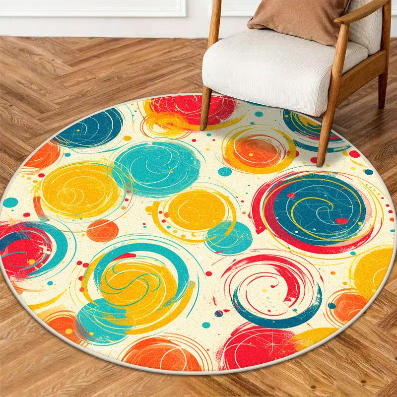 Modern Abstraction Carpet Decoration Home Luxury Rugs Living Room Lint-free Machine Washable Area Foldable Foot Mat Leisure 80x80cm
Modern Abstraction Carpet Decoration Home Luxury Rugs Living Room Lint-free Machine Washable Area Foldable Foot Mat Leisure 80x80cm