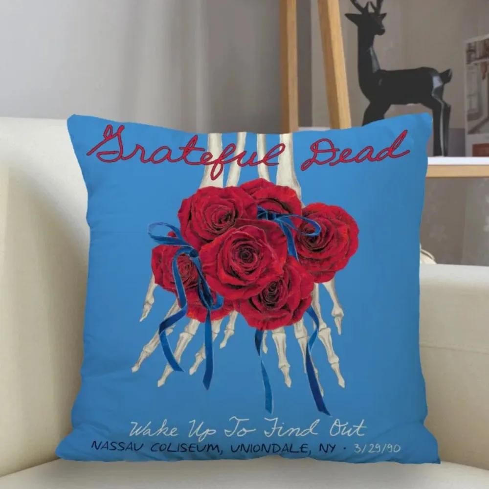 Grateful Dead Pillowcase Home Decoration 45x45cm Zipper Square Pillowcase Throw Pillow Cover 30x30cm
Grateful Dead Pillowcase Home Decoration 45x45cm Zipper Square Pillowcase Throw Pillow Cover 30x30cm