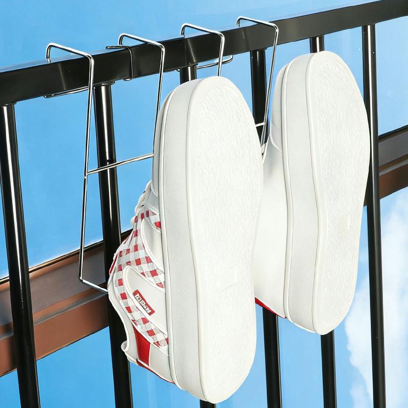 Balcony Hanging Shoe Drying Rack: Space-Saving Storage for Sandals, Slippers, and Shoes Split Type (Iron Electroplated)
Balcony Hanging Shoe Drying Rack: Space-Saving Storage for Sandals, Slippers, and Shoes Split Type (Iron Electroplated)