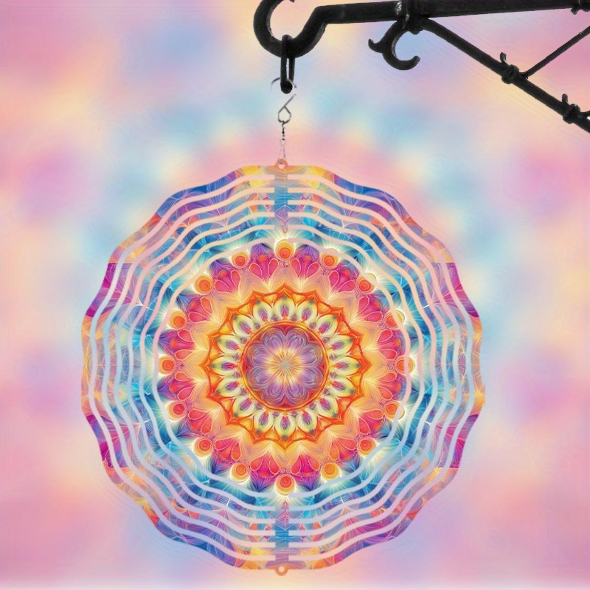 10 Inch Hanging Wind Chime Dynamic Spinning Art with 360 Hook Elegant Balcony Garden Decor Perfect Gift for Relatives Friends Summer Spring 01A
10 Inch Hanging Wind Chime Dynamic Spinning Art with 360 Hook Elegant Balcony Garden Decor Perfect Gift for Relatives Friends Summer Spring 01A