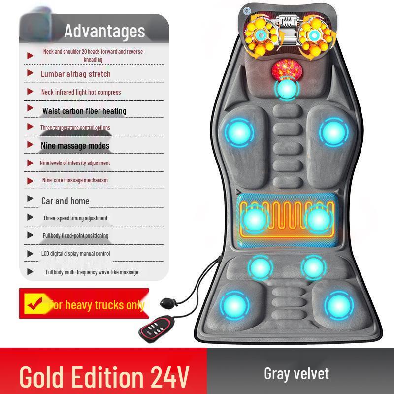 Jia Xiu Car & Home Neck Waist Massage Cushion with Heat
Jia Xiu Car & Home Neck Waist Massage Cushion with Heat