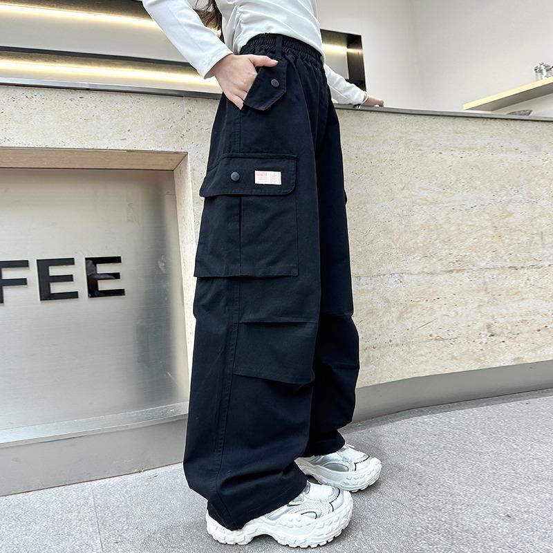 Girls Overalls, Spring and Summer, Children s Trousers, Big Children s Summer Casual Straight Loose Pants 170 чорний
Girls Overalls, Spring and Summer, Children s Trousers, Big Children s Summer Casual Straight Loose Pants 170 чорний