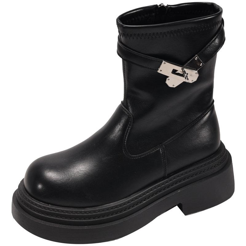 Thick heel platform knight boots women s Korean version but knee boots 2025 autumn and winter new round head high heel Martin boots 40
Thick heel platform knight boots women s Korean version but knee boots 2025 autumn and winter new round head high heel Martin boots 40