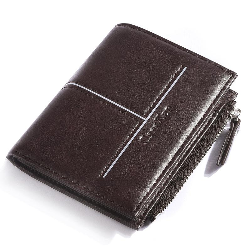 Мужской кошелек Ретро модный кожаный многофункциональный кошелек на молнии с пряжкой 12x10x2cm
Мужской кошелек Ретро модный кожаный многофункциональный кошелек на молнии с пряжкой 12x10x2cm