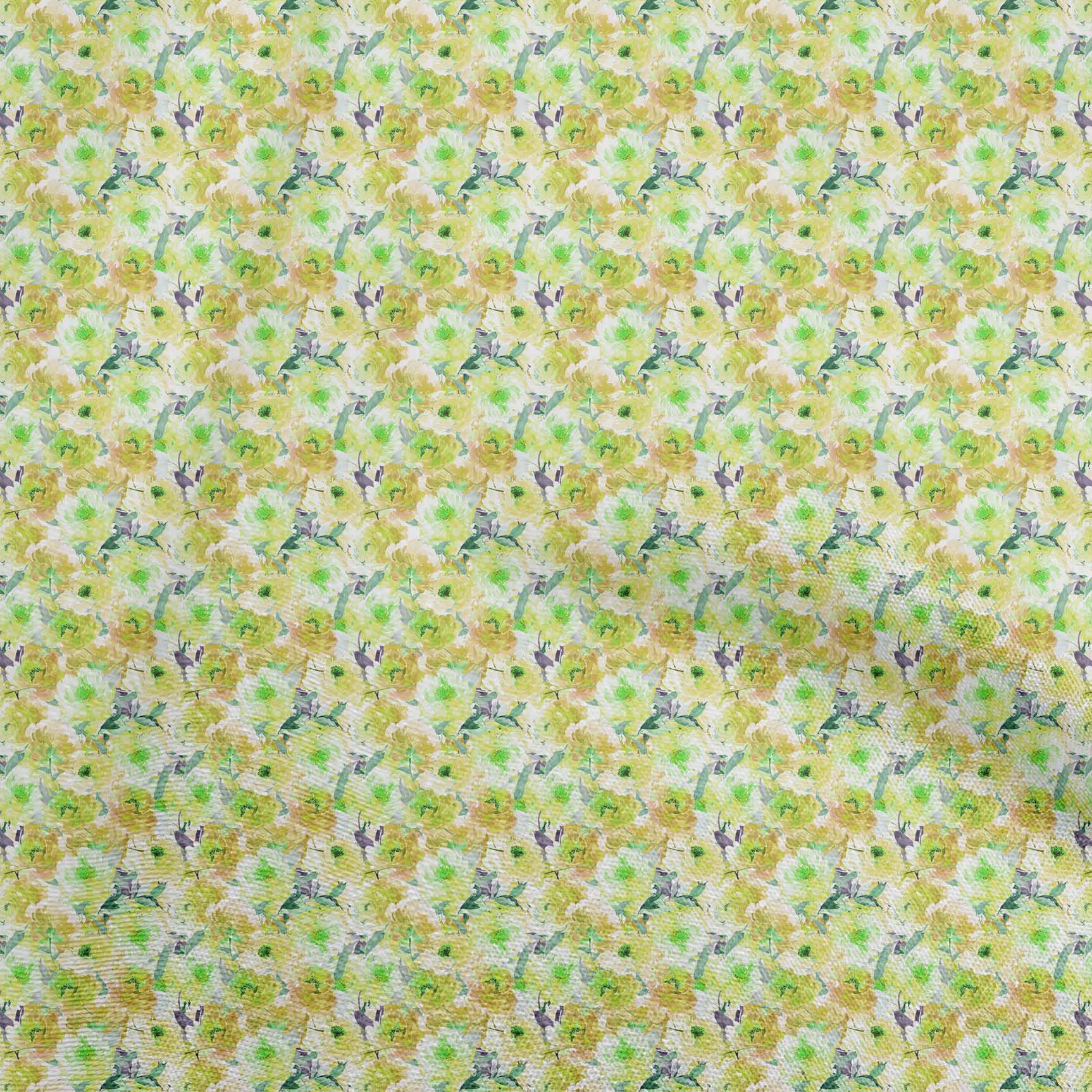 OneOone Cotton Flex Medium Blue Fabric Floral Quilting Materials Print Швейна тканина у дворі 40 дюймів 42 Inch Wide - Viscose Chiffon жовтий
OneOone Cotton Flex Medium Blue Fabric Floral Quilting Materials Print Швейна тканина у дворі 40 дюймів 42 Inch Wide - Viscose Chiffon жовтий
