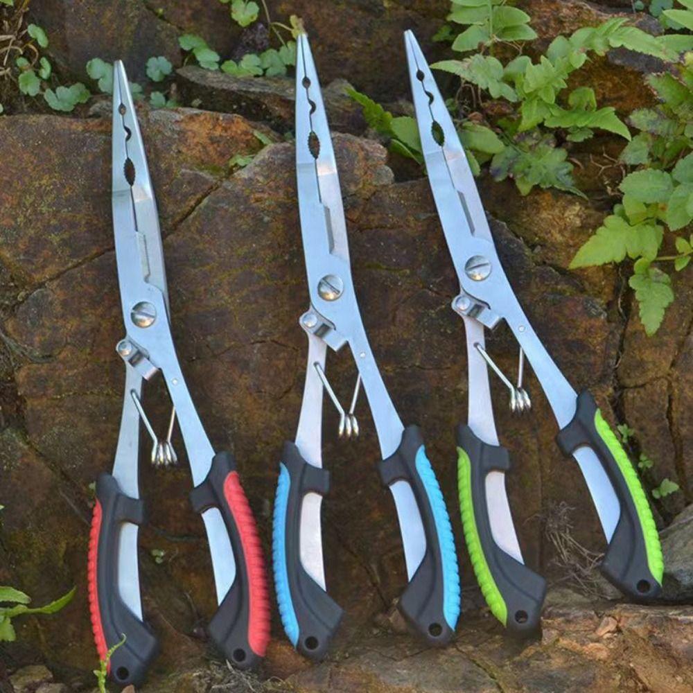 Многофункциональные плоскогубцы для рыбалки с резиновой ручкой Luya Pliers Fishing Tools зелёный
Многофункциональные плоскогубцы для рыбалки с резиновой ручкой Luya Pliers Fishing Tools зелёный