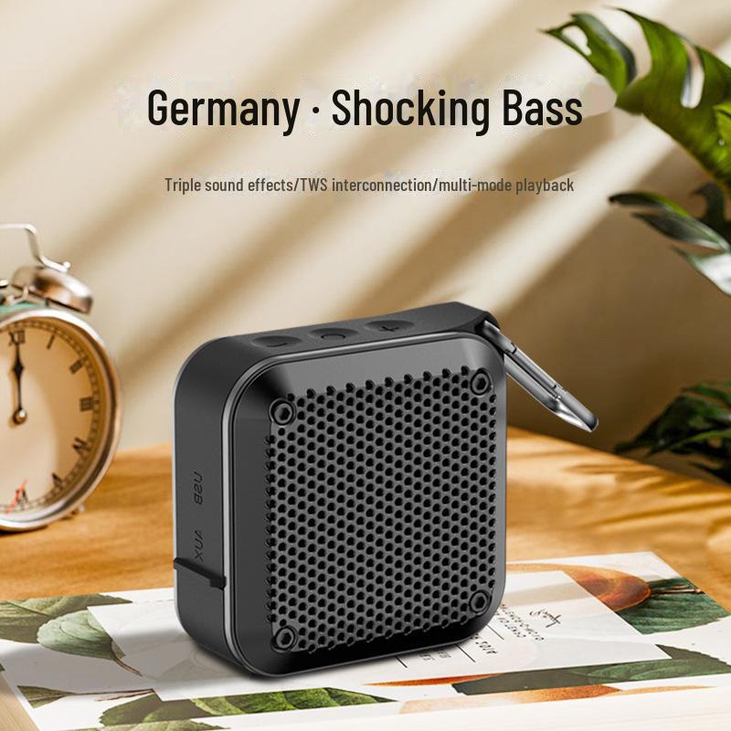 German Heavy-Duty Portable Bluetooth Speaker with Wireless Subwoofer and TWS Interconnect
German Heavy-Duty Portable Bluetooth Speaker with Wireless Subwoofer and TWS Interconnect