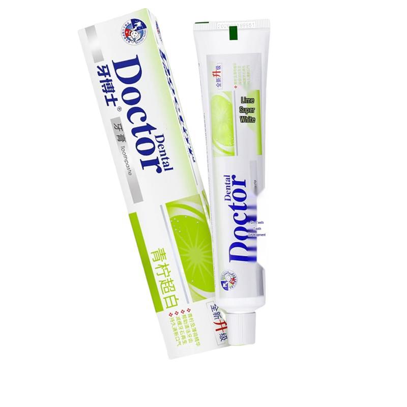 Dr. Tooth Lime Super White Toothpaste 3-Pack
Dr. Tooth Lime Super White Toothpaste 3-Pack