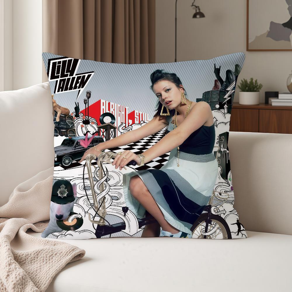 Singer Lily Allen West End Girl Pillow Case Suitable For Bedrooms Living Rooms Cars Home Decoration 30cmx30cm
Singer Lily Allen West End Girl Pillow Case Suitable For Bedrooms Living Rooms Cars Home Decoration 30cmx30cm