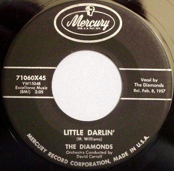 7-дюймовая пластинка DIAMONDS - Little Darlin / Faithful And True 71060X45 Mercury 1957 US Рок Б/У
7-дюймовая пластинка DIAMONDS - Little Darlin / Faithful And True 71060X45 Mercury 1957 US Рок Б/У
