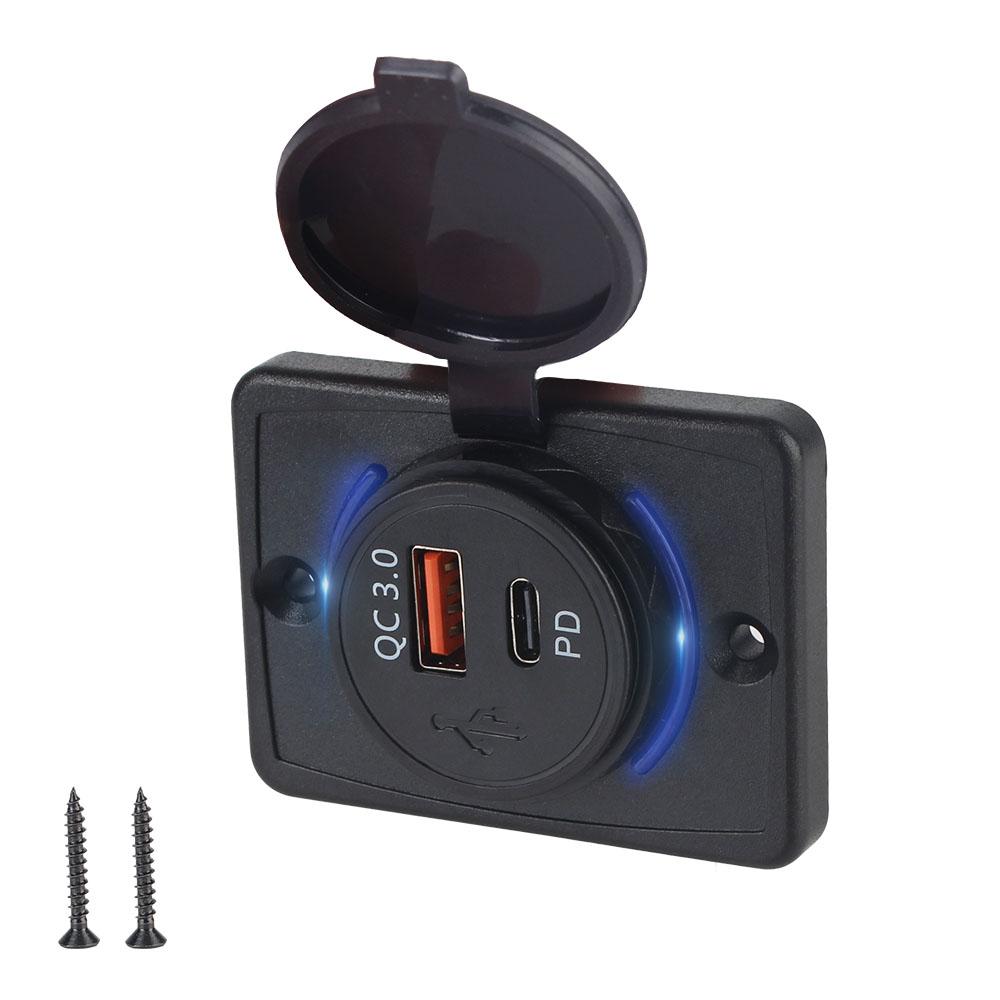 24 В 12 В автомобильные USB-зарядные устройства для грузовиков, морских лодок, автофургонов, водонепроницаемые QC3.0+PD, светодиодная розетка, адаптер питания, 2 порта, аксессуары для интерьера
24 В 12 В автомобильные USB-зарядные устройства для грузовиков, морских лодок, автофургонов, водонепроницаемые QC3.0+PD, светодиодная розетка, адаптер питания, 2 порта, аксессуары для интерьера