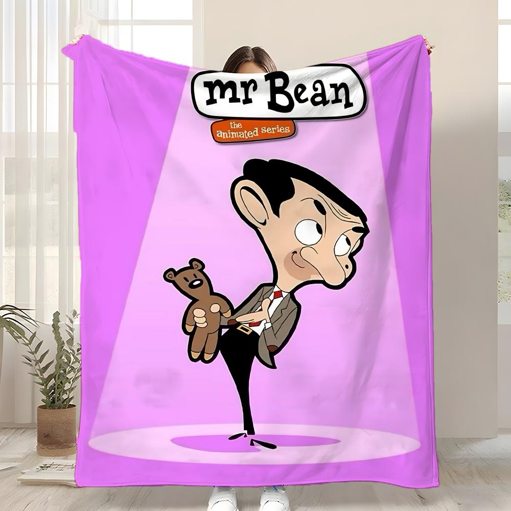 M-Mr. Bean Cartoon Throw Kid-Friendly Flannel Throw Blanket Soft Warm Anti-Static Washable All Season 75x90cm
M-Mr. Bean Cartoon Throw Kid-Friendly Flannel Throw Blanket Soft Warm Anti-Static Washable All Season 75x90cm