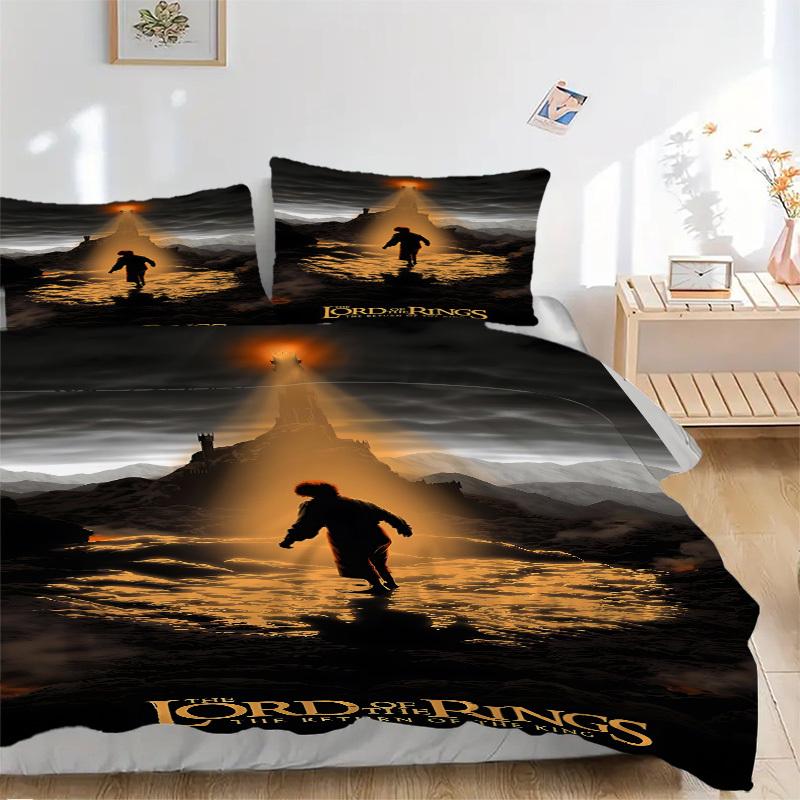 3pcs The Lord of the Rings Duvet Cover Set (1 Duvet Cover + 2 Pillowcases, No Core) - Comfortable, And Breathable Bedroom Decoration yy251104043 135x200cm
3pcs The Lord of the Rings Duvet Cover Set (1 Duvet Cover + 2 Pillowcases, No Core) - Comfortable, And Breathable Bedroom Decoration yy251104043 135x200cm