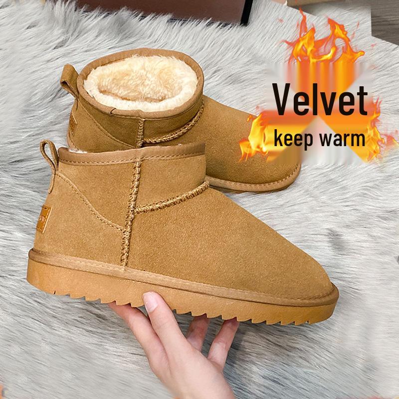 Women s Winter Fur-Lined Snow Boots - Fashionable, Versatile, Warm and Thick-Soled 40 (order one size up for wide feet)
Women s Winter Fur-Lined Snow Boots - Fashionable, Versatile, Warm and Thick-Soled 40 (order one size up for wide feet)