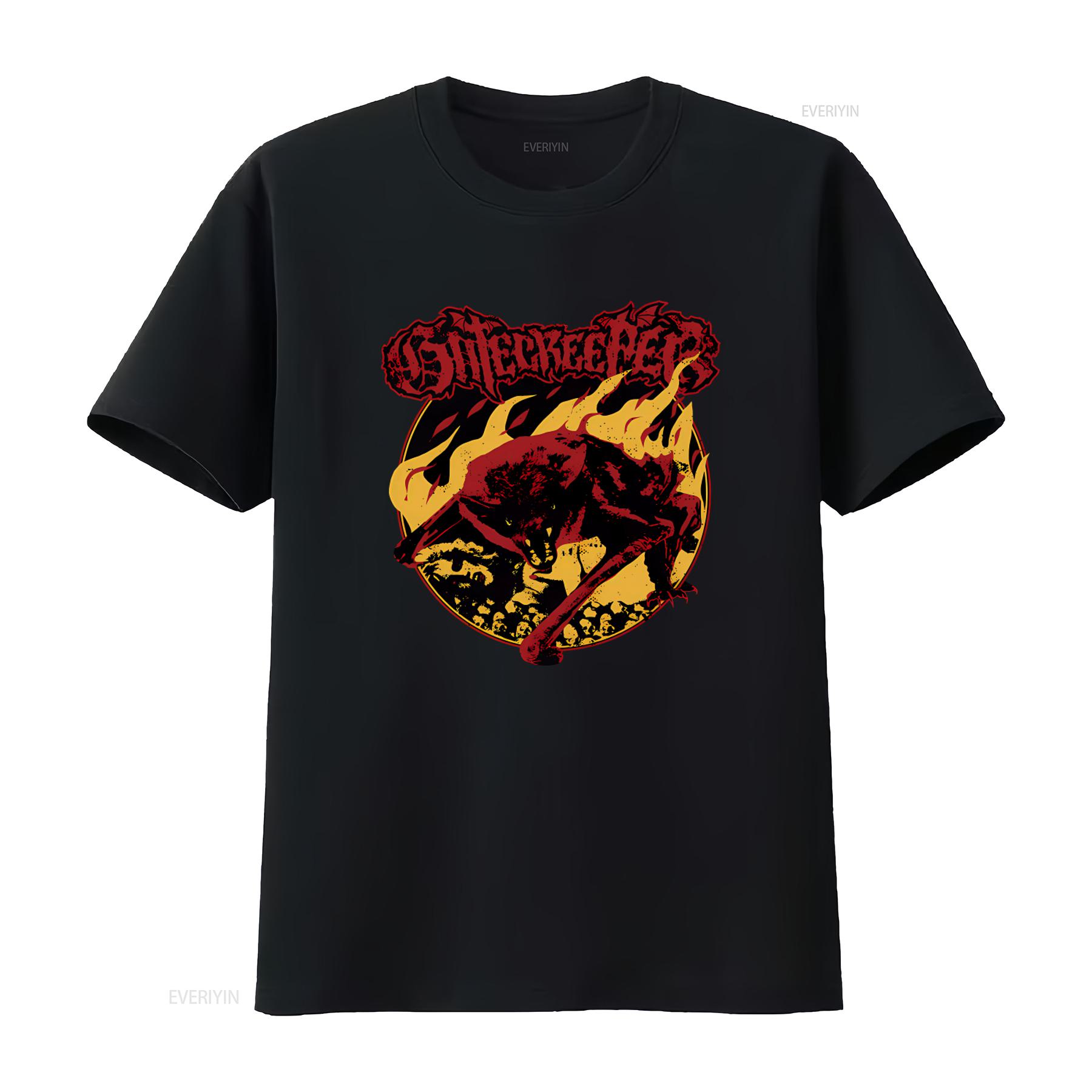 GATECREEPER Craving Flesh T Shirt Gothic Wolf Flame Design for vintage Washed Breathable graphic Stylish homme Unisex Soft 4XL
GATECREEPER Craving Flesh T Shirt Gothic Wolf Flame Design for vintage Washed Breathable graphic Stylish homme Unisex Soft 4XL