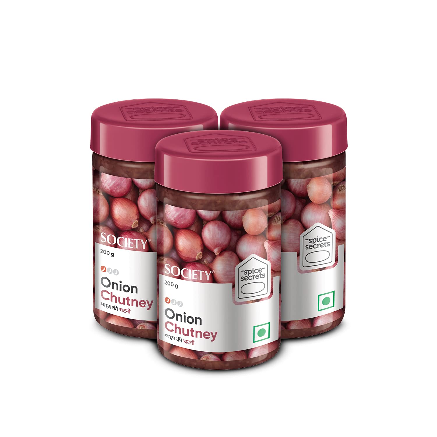 Society Spice Secrets Onion Chutney Sweet And Spicy Flavorful Dip And Meal Companion Traditional Taste 200 g X Pack Of 3
Society Spice Secrets Onion Chutney Sweet And Spicy Flavorful Dip And Meal Companion Traditional Taste 200 g X Pack Of 3