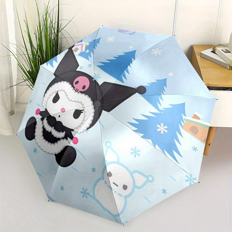 1pc Winter Wonderland with Kuromi Umbrella with Plastic Handle,Suitable for All Seasons Home Travel Outdoor UmbrellaSanlio304
1pc Winter Wonderland with Kuromi Umbrella with Plastic Handle,Suitable for All Seasons Home Travel Outdoor UmbrellaSanlio304