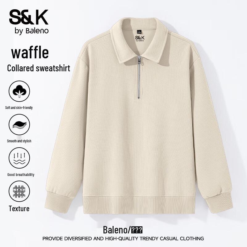 Baleno S&K Series Men s Half-Zip Waffle Knit Polo Sweatshirt 3XL
Baleno S&K Series Men s Half-Zip Waffle Knit Polo Sweatshirt 3XL