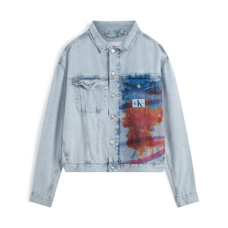 Calvin Klein Minimalist Woven Label Trendy Colorful Pattern Cotton Spring Autumn Denim Jacket Men jackets Light-Blue J3230971AA XXL
Calvin Klein Minimalist Woven Label Trendy Colorful Pattern Cotton Spring Autumn Denim Jacket Men jackets Light-Blue J3230971AA XXL