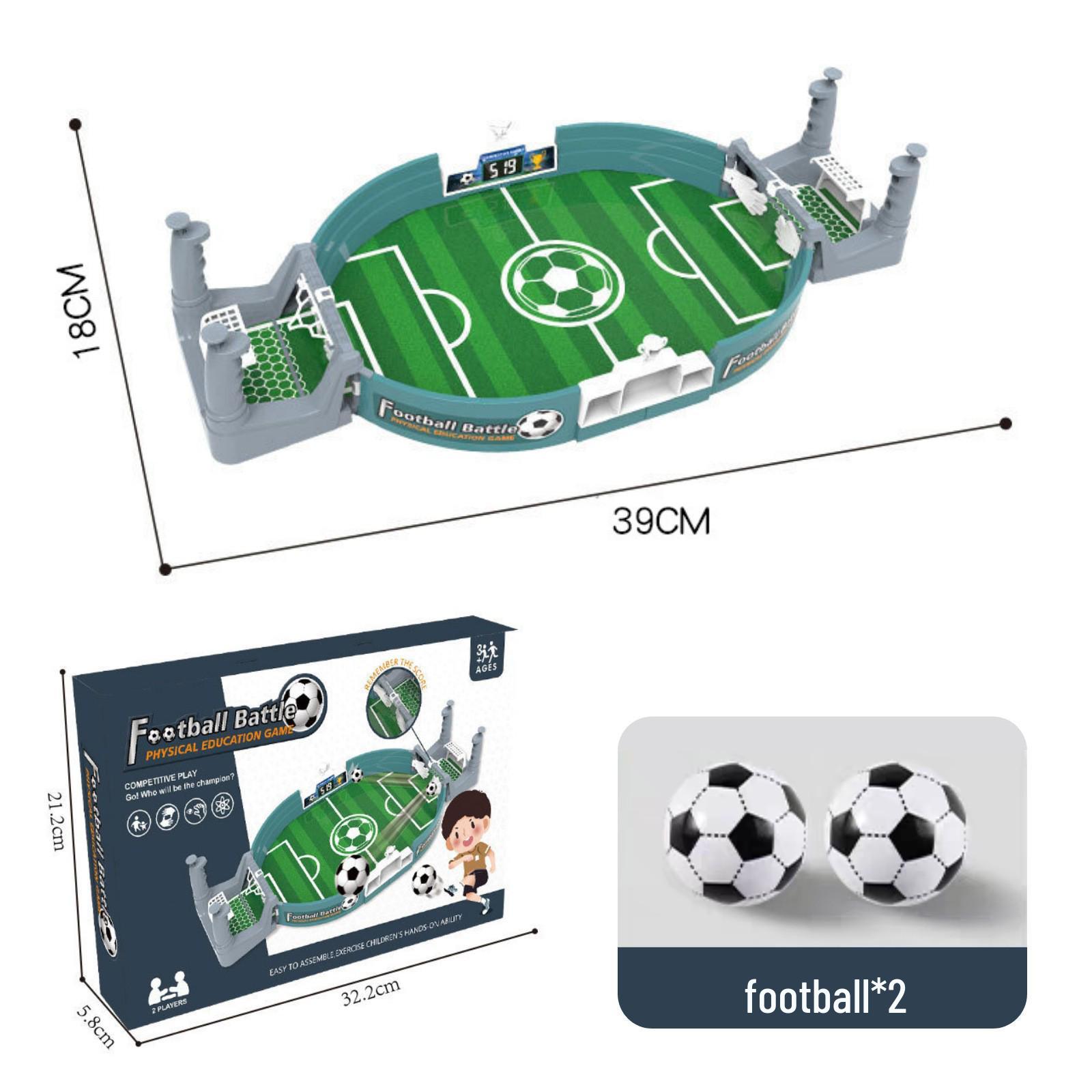International Table Football Game: This educational two-player toy enhances focus and offers a fun, competitive football experience for children.
International Table Football Game: This educational two-player toy enhances focus and offers a fun, competitive football experience for children.