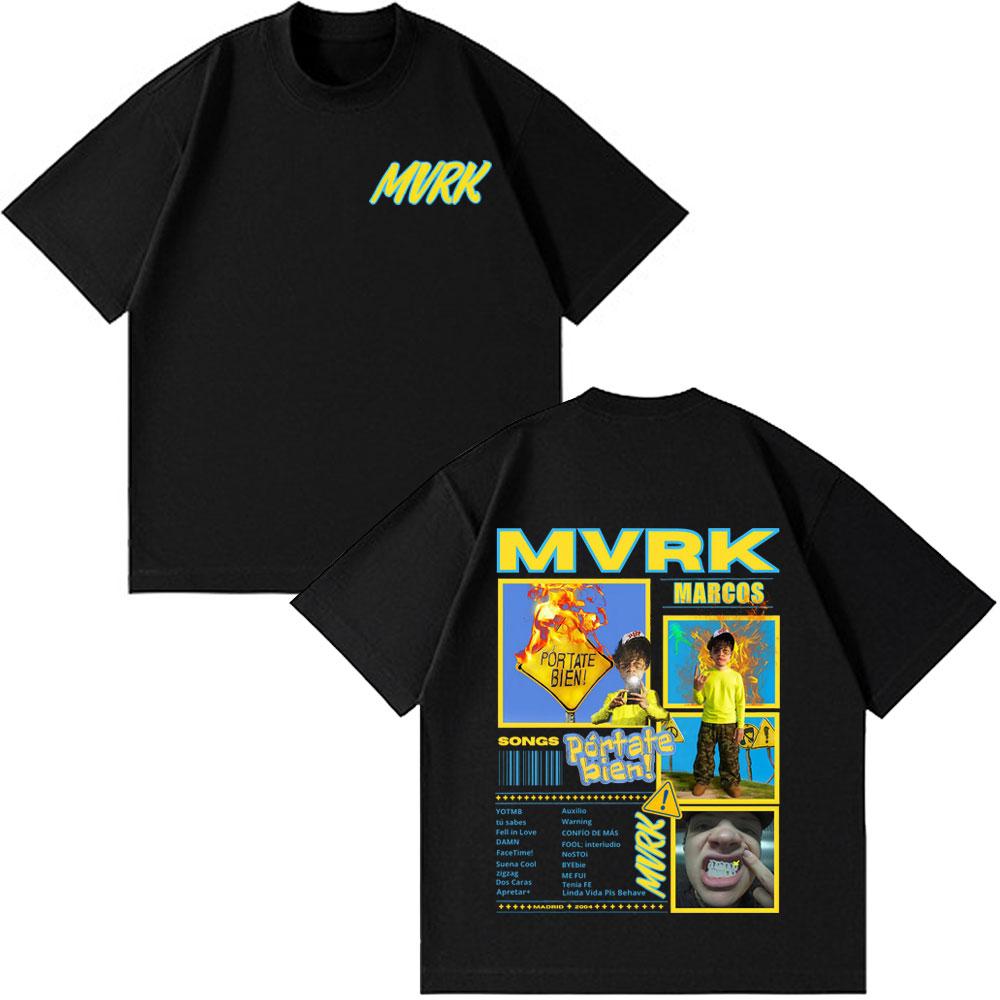 Rapper Mvrk Portate Bien Album Tour 2026 Tees Men Women Hiphop Punk Tshirt Summer Vintage Loose Fashion Tshirts Streetwear 3XL
Rapper Mvrk Portate Bien Album Tour 2026 Tees Men Women Hiphop Punk Tshirt Summer Vintage Loose Fashion Tshirts Streetwear 3XL