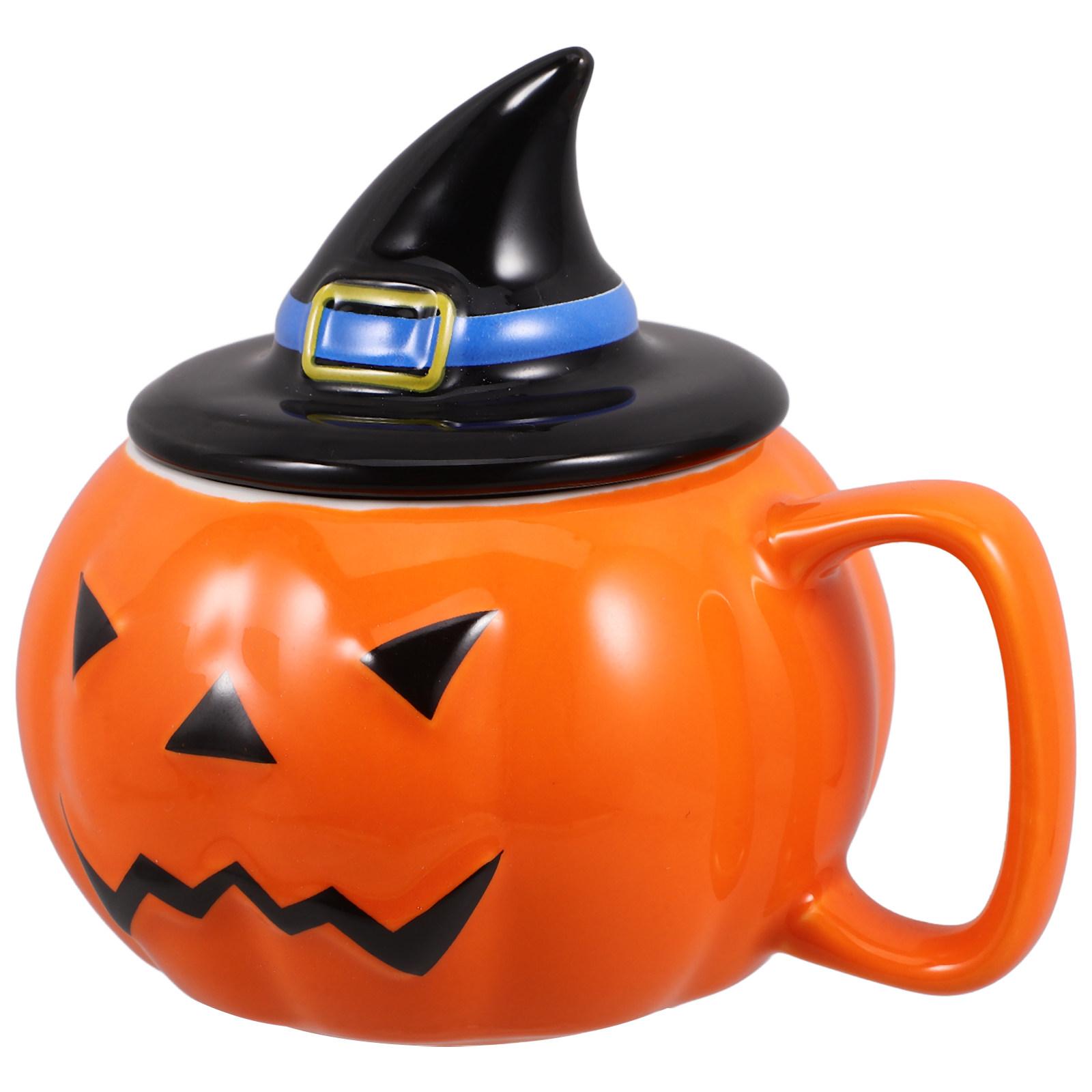Halloween Pumpkin Ceramic Coffee Mug with Adorable Cartoon Pumpkin Face Design for Festive Morning Tea Coffee Hot Chocolate other
Halloween Pumpkin Ceramic Coffee Mug with Adorable Cartoon Pumpkin Face Design for Festive Morning Tea Coffee Hot Chocolate other