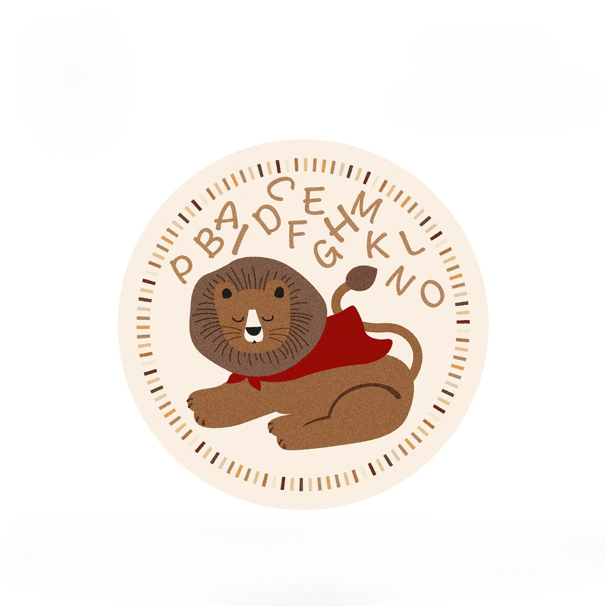 Children s Style Carpets for Living Room Cartoon Animal Bedroom Decor Carpet Fluffy Soft Round Rug Home Thick Plush Floor Mat 80x80CM
Children s Style Carpets for Living Room Cartoon Animal Bedroom Decor Carpet Fluffy Soft Round Rug Home Thick Plush Floor Mat 80x80CM