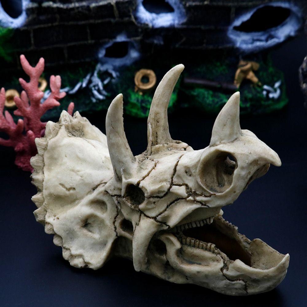 Artificial Simulated Dinosaur Skull Decorative Dinosaur Resin Skull Fish Hiding House Landscaping
Artificial Simulated Dinosaur Skull Decorative Dinosaur Resin Skull Fish Hiding House Landscaping