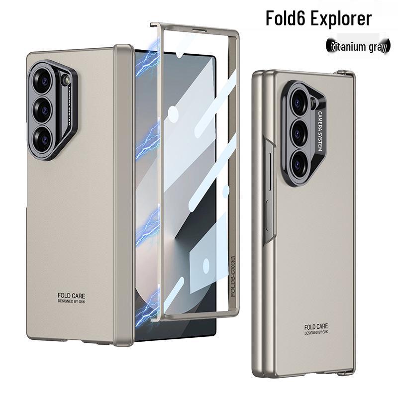 Samsung Z Fold 6 Magnetic Hinge Explorer Case - Ultra-Thin, All-Inclusive Lens Cover for Foldable Phone SM-Fold6
Samsung Z Fold 6 Magnetic Hinge Explorer Case - Ultra-Thin, All-Inclusive Lens Cover for Foldable Phone SM-Fold6