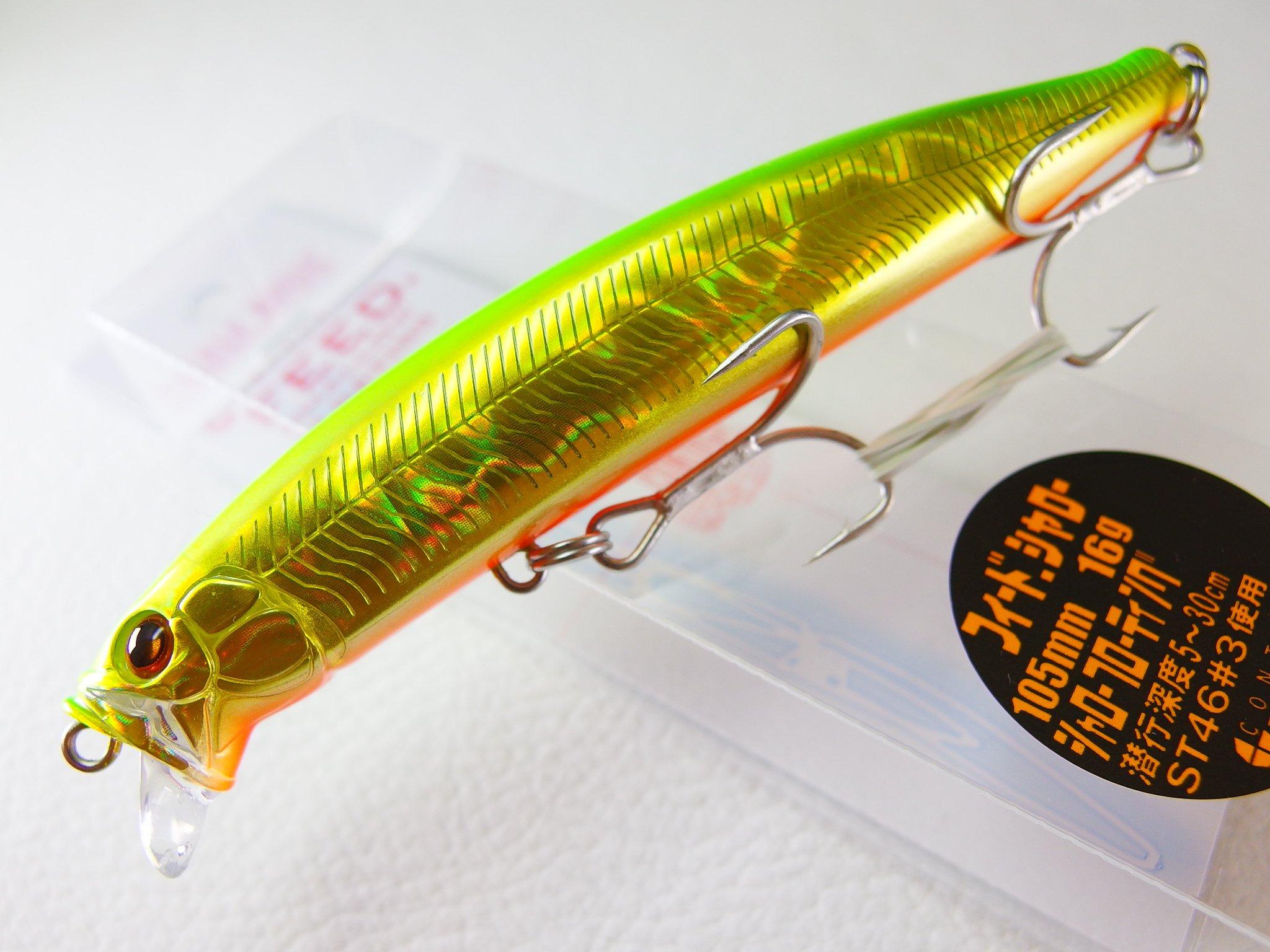 Tacklehouse Minnow Contact Feed Gold Berry AHG Lure Shallow, 105mm, 16g, No. 17, Chartreuse/Orange
Tacklehouse Minnow Contact Feed Gold Berry AHG Lure Shallow, 105mm, 16g, No. 17, Chartreuse/Orange