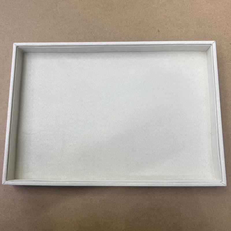 Jewelry Display and Storage Tray for Watches and Eyewear 35*24*3 cm - New tray may have glue smell
Jewelry Display and Storage Tray for Watches and Eyewear 35*24*3 cm - New tray may have glue smell