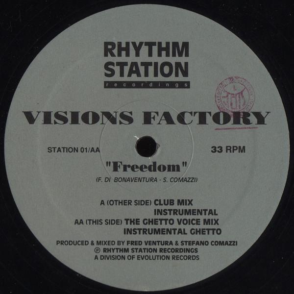 12inch Record VISIONS FACTORY - Freedom STATION01 Rhythm Station 1991 Italy Dance & Electronica Used
12inch Record VISIONS FACTORY - Freedom STATION01 Rhythm Station 1991 Italy Dance & Electronica Used
