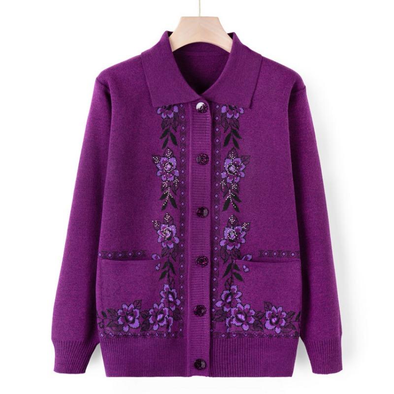 Бабушкин осенний вязаный свитер с лацканами, кардиган для пожилых, куртка, женская, для мамы, осенне-зимняя одежда для пожилой женщины 4XL (recommended 130-72.5 kg)
Бабушкин осенний вязаный свитер с лацканами, кардиган для пожилых, куртка, женская, для мамы, осенне-зимняя одежда для пожилой женщины 4XL (recommended 130-72.5 kg)