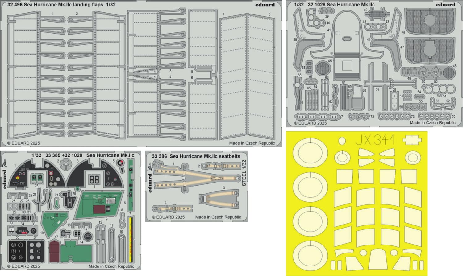 Eduard Big Ed Набор деталей Hawker Sea Hurricane Пластиковый модельный комплект Детали EDUBIG33171 1/32 Mk.IIc (для Ревелла) (Самолет)
Eduard Big Ed Набор деталей Hawker Sea Hurricane Пластиковый модельный комплект Детали EDUBIG33171 1/32 Mk.IIc (для Ревелла) (Самолет)