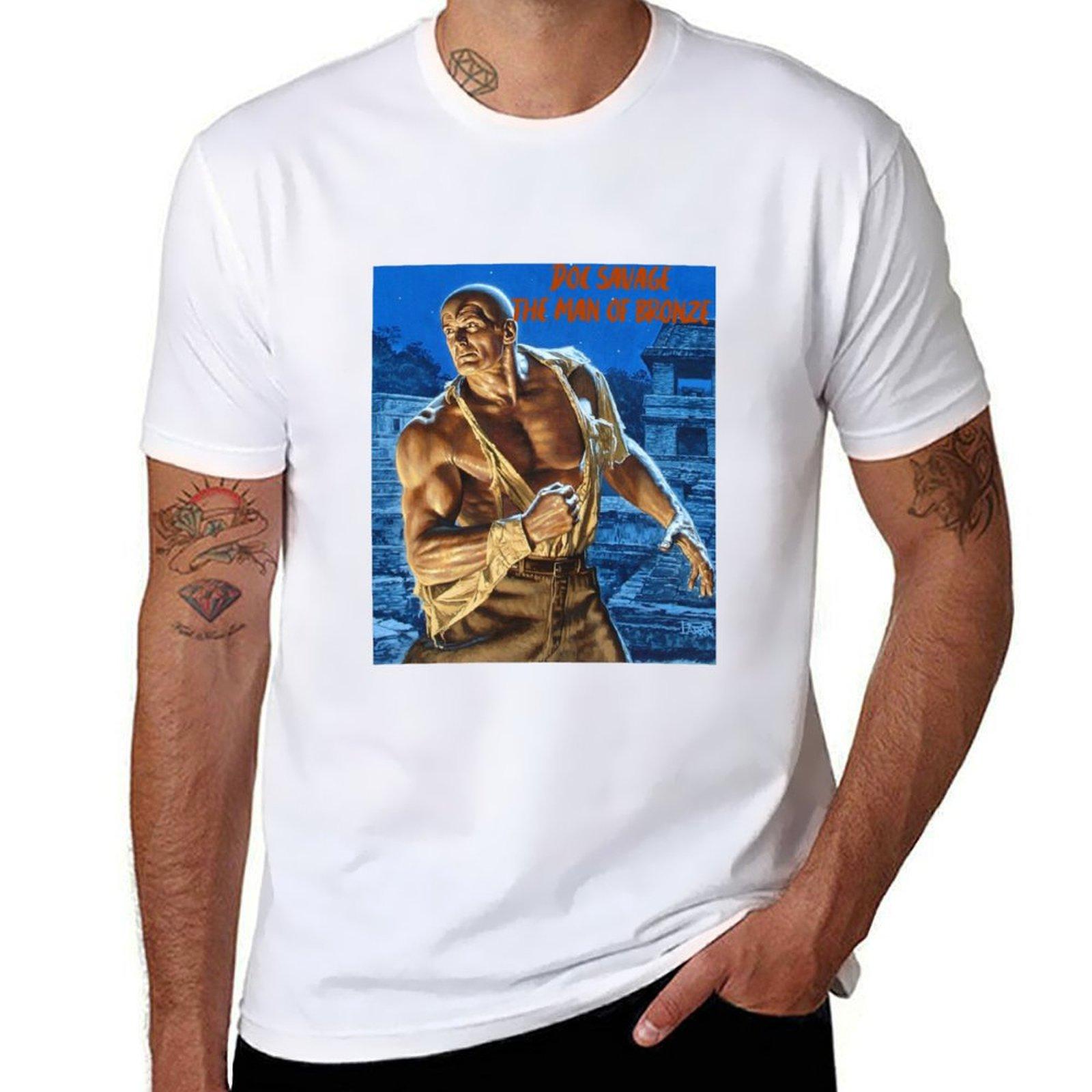 Doc Savage The Man of Bronze T-Shirt clothes anime stuff summer clothes t shirts for men pack 6XL
Doc Savage The Man of Bronze T-Shirt clothes anime stuff summer clothes t shirts for men pack 6XL