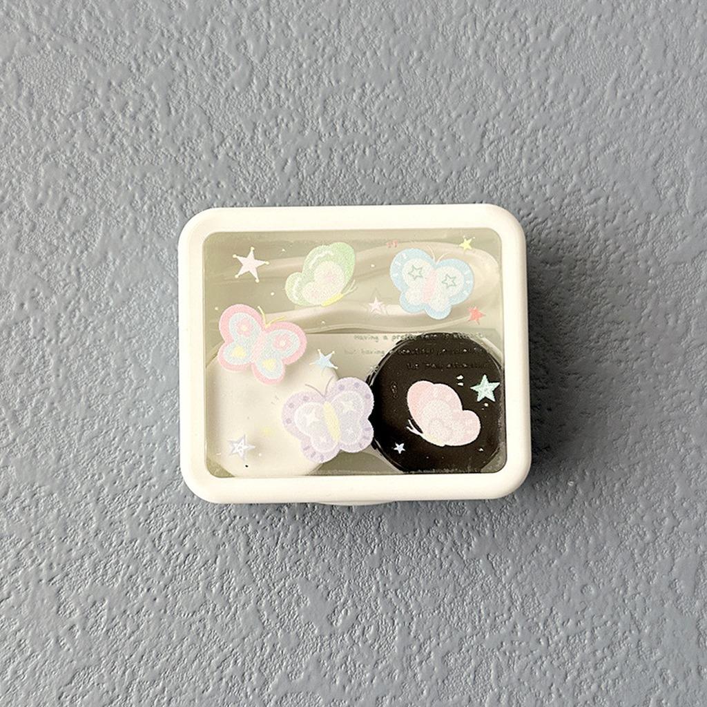 Compact Lens Holder Compact Mini Portable Lens Box Abs Lens Case Buckle Closure For Business Trip Daily Work Handbags білий
Compact Lens Holder Compact Mini Portable Lens Box Abs Lens Case Buckle Closure For Business Trip Daily Work Handbags білий