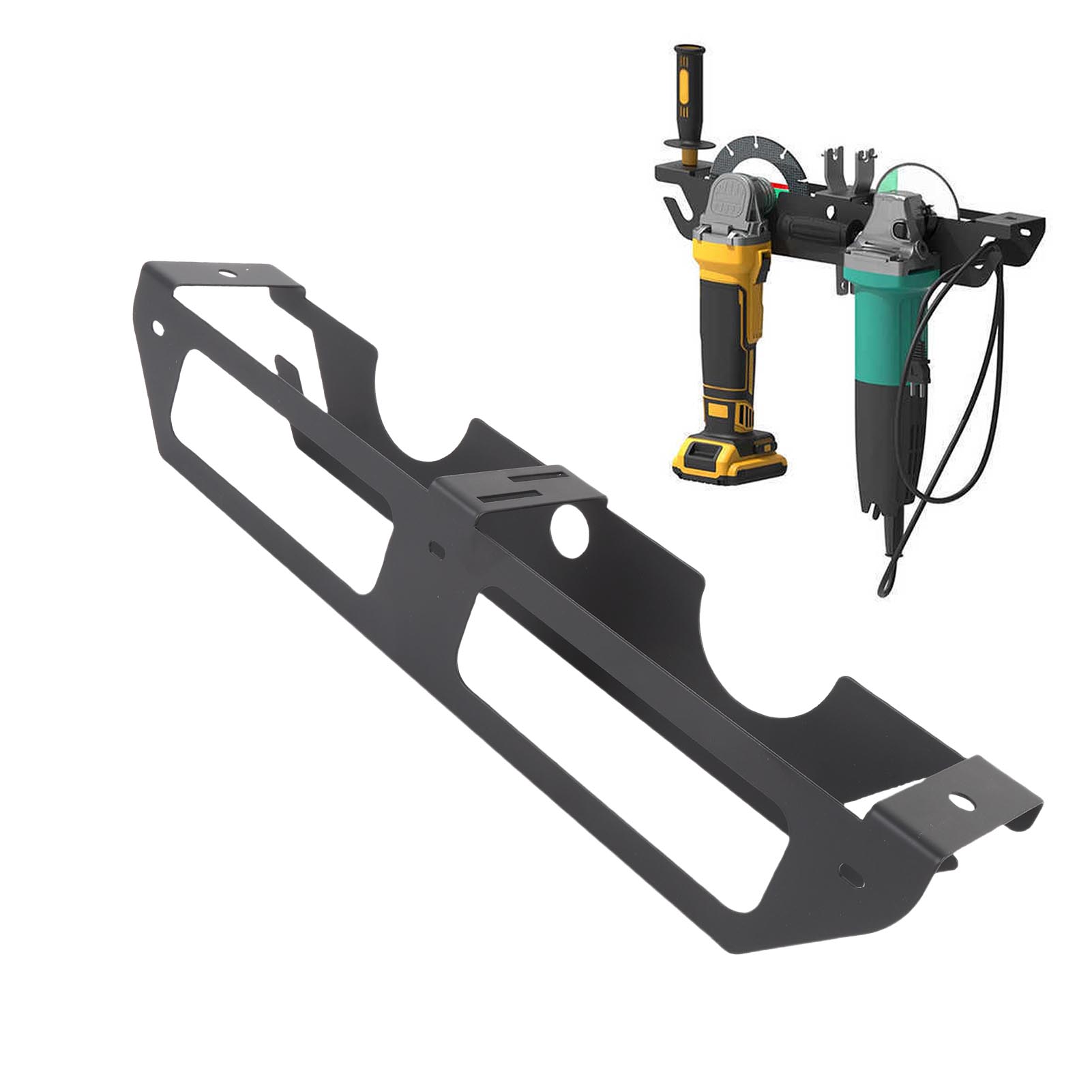 Angle Grinder Holder Space Saving Cutter Polisher Wall Mount Bracket for Garage Workshop
Angle Grinder Holder Space Saving Cutter Polisher Wall Mount Bracket for Garage Workshop