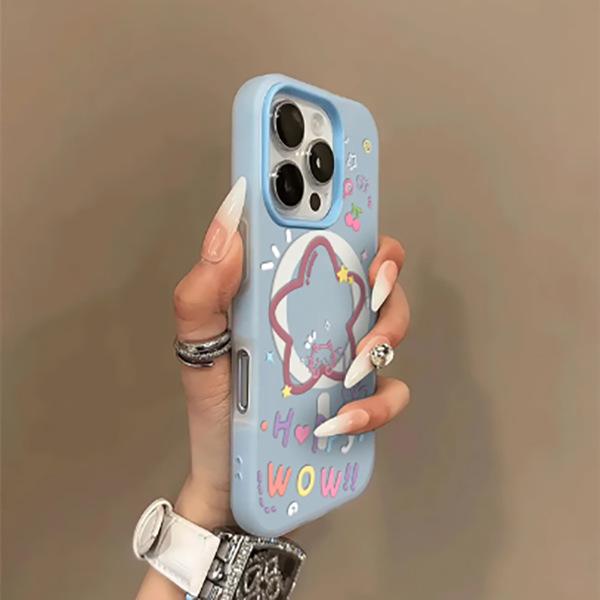 Charming Star Cat Magnetic Jelly Case for 15Pro, 14, and 17ProMax16 Models - Cartoon Design 13
Charming Star Cat Magnetic Jelly Case for 15Pro, 14, and 17ProMax16 Models - Cartoon Design 13