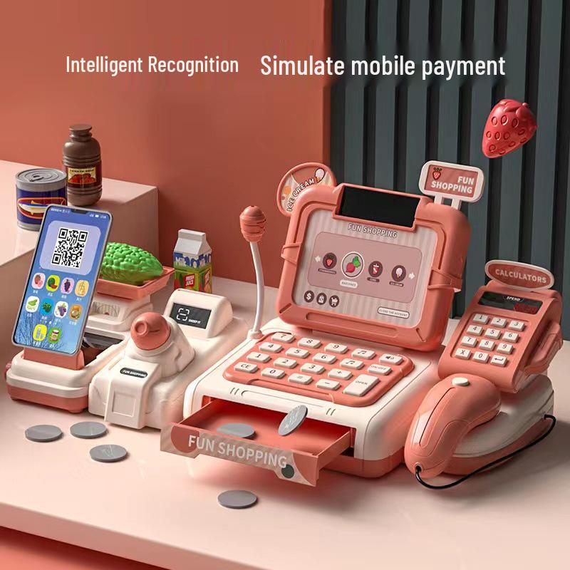 Supermarket Cash Register Toy: Multifunctional Vending Machine & Cashier Counter for Kids Basic (No Battery)
Supermarket Cash Register Toy: Multifunctional Vending Machine & Cashier Counter for Kids Basic (No Battery)