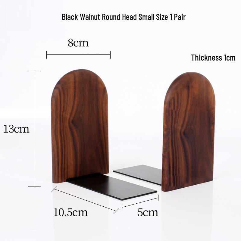 Solid Black Walnut Book Stand with Clip and Baffle - Student Desk Organizer and Storage Rack
Solid Black Walnut Book Stand with Clip and Baffle - Student Desk Organizer and Storage Rack