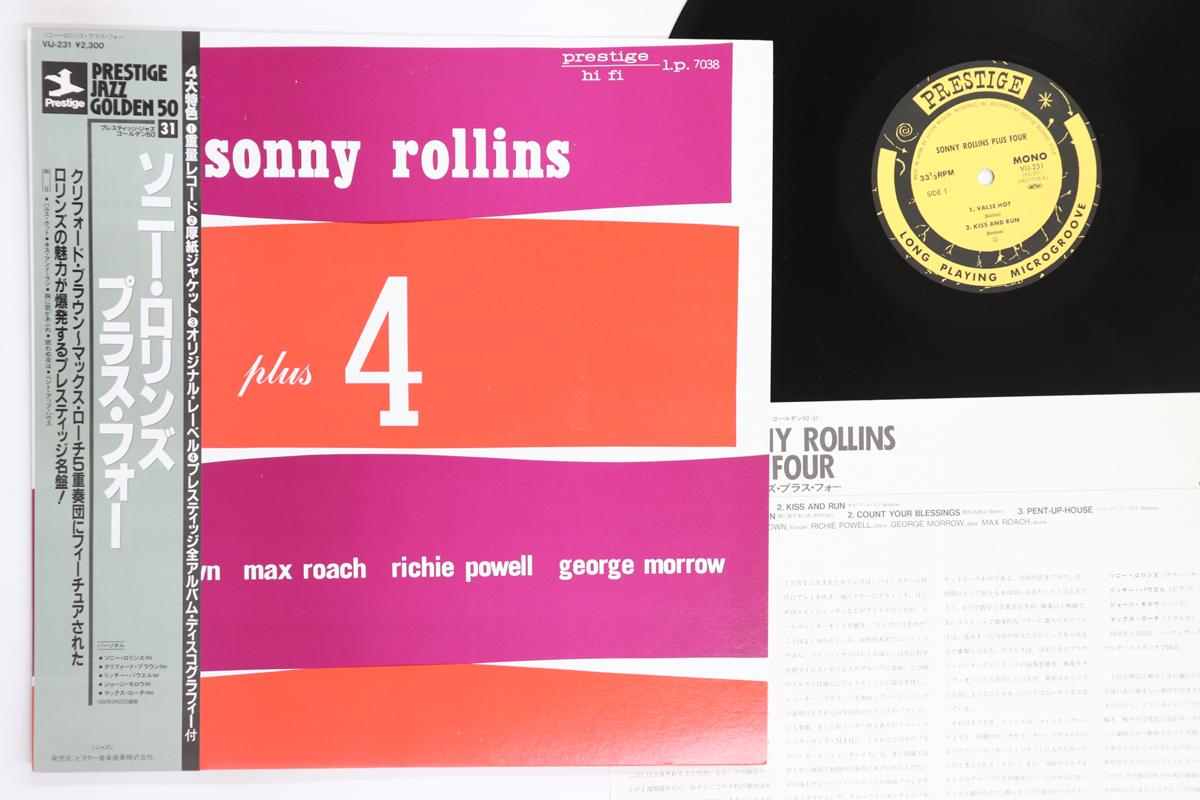 LP Record SONNY ROLLINS Plus 4 VIJ231 PRESTIGE 1984 Japan Obi Jazz Used
LP Record SONNY ROLLINS Plus 4 VIJ231 PRESTIGE 1984 Japan Obi Jazz Used
