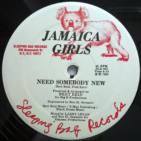 12inch Record JAMAICA GIRLS - Need Somebody New SLX5,SLX005 Sleeping Bag Re US Dance & Electronica Used
12inch Record JAMAICA GIRLS - Need Somebody New SLX5,SLX005 Sleeping Bag Re US Dance & Electronica Used