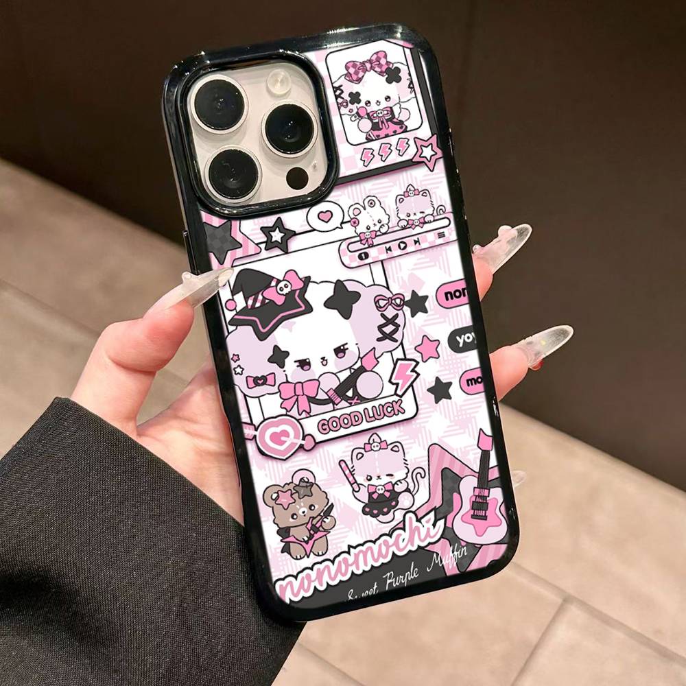 Popular Cute Dog N-Nonomochi Logo PC+TPU Phone Case For IPhone 17 16 15 14 13 12 11 Pro Max Plus Kawaii Cartoon Cover iPhone 14
Popular Cute Dog N-Nonomochi Logo PC+TPU Phone Case For IPhone 17 16 15 14 13 12 11 Pro Max Plus Kawaii Cartoon Cover iPhone 14