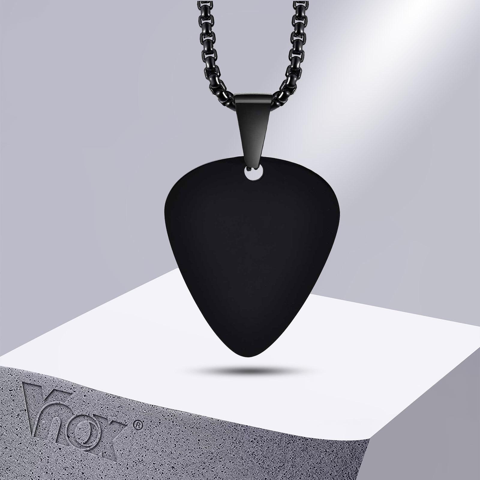 Vnox Новое уникальное ожерелье-медиатор для гитары для мужчин и мальчиков, кулон-медиатор из нержавеющей стали, ожерелье для подарков любителям музыки, ювелирные изделия 50cm
Vnox Новое уникальное ожерелье-медиатор для гитары для мужчин и мальчиков, кулон-медиатор из нержавеющей стали, ожерелье для подарков любителям музыки, ювелирные изделия 50cm